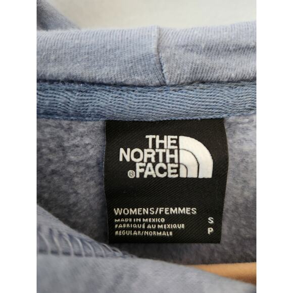 NWOT The North Face Women's Pullover Fleece Hoodie Blue S - Picture 5 of 7
